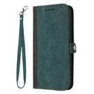 For Realme 13 Pro / 13 Pro+ Global Side Buckle Double Fold Hand Strap Leather Phone Case(Dark Green) - 3
