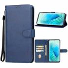 For Itel S23+ Leather Phone Case(Blue) - 1