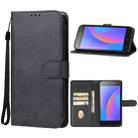 For Itel A35 Leather Phone Case(Black) - 1