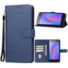 For Itel A35 Leather Phone Case(Blue) - 1