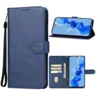 For Itel S24 Leather Phone Case(Blue) - 1