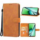 For Itel RS4 Leather Phone Case(Brown) - 1