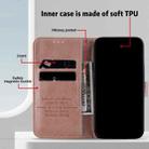 For iPhone 16 Pro Max Skin Feeling Oil Leather Texture PU + TPU Phone Case(Champagne) - 3