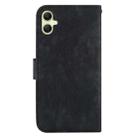 For Samsung Galaxy A05 Little Tiger Embossed Leather Phone Case(Black) - 3
