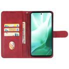 For Fujitsu Arrows We2 Plus Leather Phone Case(Red) - 3