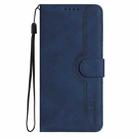 For Huawei Mate 70 Pro / Mate 70 Pro+ Heart Pattern Skin Feel Leather Phone Case(Royal Blue) - 2