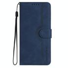 For Realme 10 Pro+ Heart Pattern Skin Feel Leather Phone Case(Royal Blue) - 2