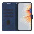 For Motorola Moto G05 Heart Pattern Skin Feel Leather Phone Case(Royal Blue) - 3