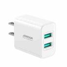 JOYROOM JR-TCN04 2.1A Dual USB Charger, Specification:US Plug - 1