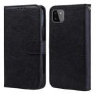 For Samsung Galaxy A22 5G Skin Feeling Oil Leather Texture PU + TPU Phone Case(Black) - 1