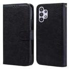 For Samsung Galaxy A32 5G Skin Feeling Oil Leather Texture PU + TPU Phone Case(Black) - 1