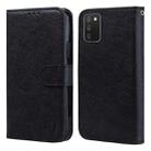 For Samsung Galaxy S21 Ultra Skin Feeling Oil Leather Texture PU + TPU Phone Case(Black) - 1