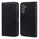 For Samsung Galaxy A25 5G Skin Feeling Oil Leather Texture PU + TPU Phone Case(Black) - 1