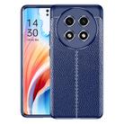 For OPPO A2 Pro Litchi Texture Shockproof TPU Phone Case(Blue) - 1