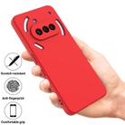 For Nothing Phone 3a Pure Color Liquid Silicone Shockproof Phone Case(Red) - 2