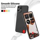 For Nothing CMF Phone 2 Pro Solid Color Liquid Silicone Dropproof Full Coverage Phone Case(Black) - 3