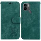 For Xiaomi Redmi A1+ 4G Global Little Tiger Embossed Leather Phone Case(Green) - 1