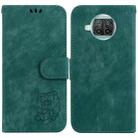 For Xiaomi Mi 10T Lite 5G / Mi 10i 5G Little Tiger Embossed Leather Phone Case(Green) - 1