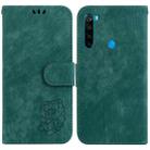 For Xiaomi Redmi Note 8T Little Tiger Embossed Leather Phone Case(Green) - 1