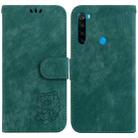For Xiaomi Redmi Note 8 Little Tiger Embossed Leather Phone Case(Green) - 1