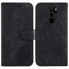 For Xiaomi Redmi Note 8 Pro Little Tiger Embossed Leather Phone Case(Black) - 1