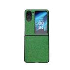 For OPPO Find N2 Flip Gradient Color Glitter Shockproof Protective Phone Case(Green) - 1
