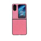 For OPPO Find N2 Flip Gradient Color Glitter Shockproof Protective Phone Case(Rose Red) - 1