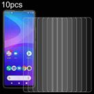 For Xiaomi Qin 2 Pro 10pcs 0.26mm 9H 2.5D Tempered Glass Film - 1