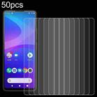 For Xiaomi Qin 2 Pro 50pcs 0.26mm 9H 2.5D Tempered Glass Film - 1