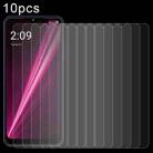 For T-Mobile REVVL 6x 10pcs 0.26mm 9H 2.5D Tempered Glass Film - 1