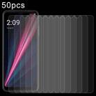 For T-Mobile REVVL 6x pro 50pcs 0.26mm 9H 2.5D Tempered Glass Film - 1