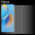 For OPPO A74 4G 10pcs 0.26mm 9H 2.5D Tempered Glass Film - 1