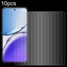 For OPPO Reno12 F 4G / A3 Energy / F27 10pcs 0.26mm 9H 2.5D Tempered Glass Film - 1