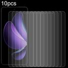 For OPPO Reno13 F 5G / 4G 10pcs 0.26mm 9H 2.5D Tempered Glass Film - 1