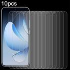 For OPPO Reno13 Global 10pcs 0.26mm 9H 2.5D Tempered Glass Film - 1