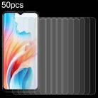 For OPPO A2m 50pcs 0.26mm 9H 2.5D Tempered Glass Film - 1