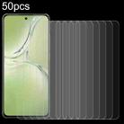 For OPPO K12x / Reno12 F / A3 50pcs 0.26mm 9H 2.5D Tempered Glass Film - 1