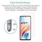 For OPPO A79 5G 50pcs 0.26mm 9H 2.5D Tempered Glass Film - 3