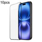 For iPhone 16 10pcs DUX DUCIS 0.33mm 9H Medium Alumina Tempered Glass Film - 1