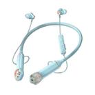 K1692 Meow Planet Neck-mounted Noise Reduction Sports Bluetooth Earphones(Blue) - 1