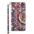For Samsung Galaxy A35 5G 3D Painted Leather Phone Case(Colorful Mandala) - 2