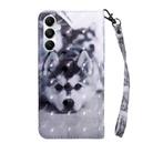 For Samsung Galaxy A35 5G 3D Painted Leather Phone Case(Husky) - 3