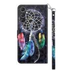 For Samsung Galaxy A55 5G 3D Painted Leather Phone Case(Colorful Dreamcatcher) - 3