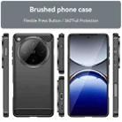 For OPPO Find X8 Pro Carbon Fiber Brushed Texture TPU Phone Case(Black) - 2