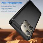 For OPPO A5 Pro 4G Carbon Fiber Brushed Texture TPU Phone Case(Black) - 3