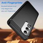 For OPPO A5 4G Global Carbon Fiber Brushed Texture TPU Phone Case(Black) - 3