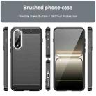 For OnePlus Ace 5 Ultra Carbon Fiber Brushed Texture TPU Phone Case(Black) - 2