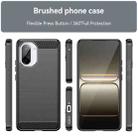For OnePlus Ace 5 Racing Carbon Fiber Brushed Texture TPU Phone Case(Black) - 2