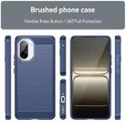 For OnePlus Ace 5 Racing Carbon Fiber Brushed Texture TPU Phone Case(Blue) - 2