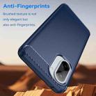 For OnePlus Ace 5 Racing Carbon Fiber Brushed Texture TPU Phone Case(Blue) - 3